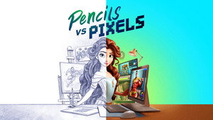 Pencils vs Pixels háttérkép