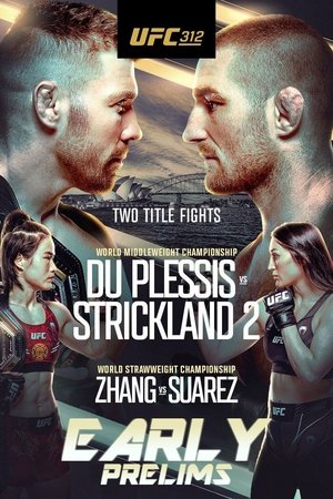 UFC 312: Du Plessis vs. Strickland 2 poszter