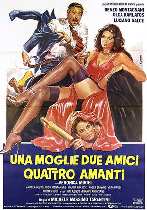 Una moglie, due amici, quattro amanti poszter