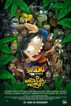 Si Juki the Movie: Harta Pulau Monyet poszter