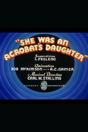 She Was an Acrobat's Daughter poszter