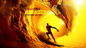 Chasing Amazing Winter Waves háttérkép