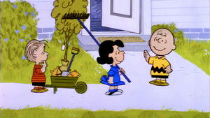 Snoopy és a fák napja háttérkép