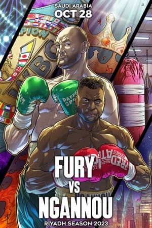 Tyson Fury vs. Francis Ngannou poszter