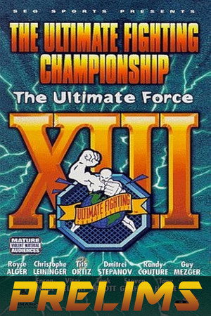 UFC 13: The Ultimate Force poszter