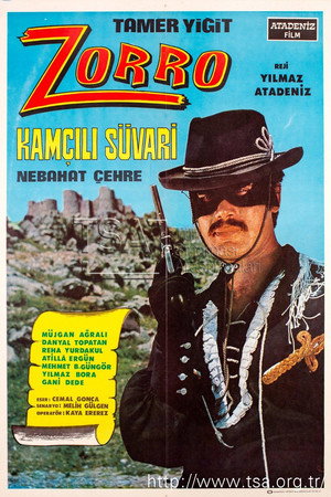 Zorro Kamçılı Süvari poszter