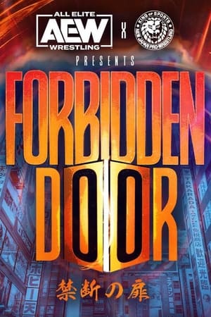 AEW x NJPW Presents Forbidden Door poszter