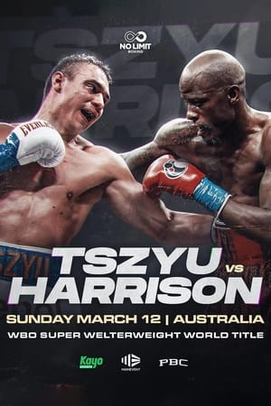 Tim Tszyu vs. Tony Harrison poszter