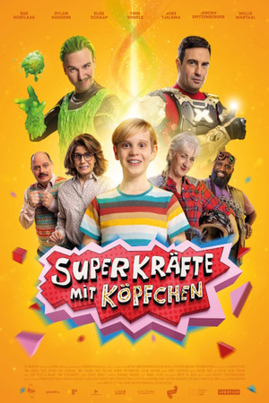 Superkrachten voor je hoofd poszter