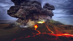 Réunion le volcan rouge háttérkép