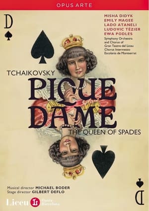 Tchaikovsky: The Queen of Spades - Gran Teatre del Liceu, Barcelona poszter