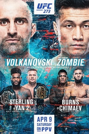 UFC 273: Volkanovski vs. The Korean Zombie poszter