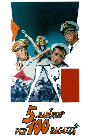 5 marines per 100 ragazze poszter