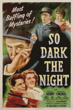 So Dark the Night poszter