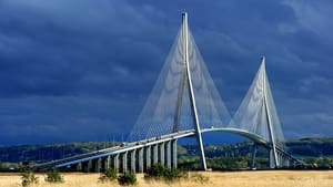 Le Pont de Normandie, un chantier hors norme háttérkép