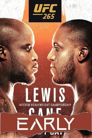 UFC 265: Lewis vs. Gane poszter