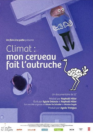 Climat : Mon cerveau fait l'autruche poszter
