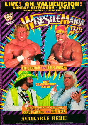WWE WrestleMania VIII poszter