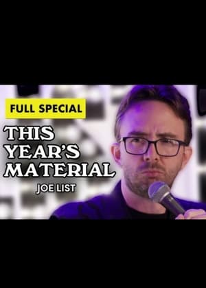 Joe List: This Year's Material poszter