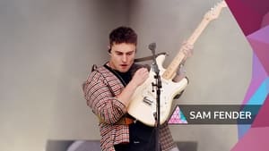 Sam Fender at Glastonbury 2022 háttérkép