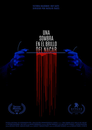 Una sombra en el brillo del nácar poszter
