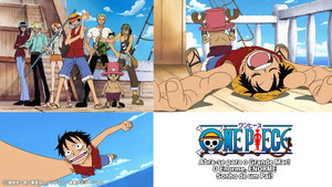One Piece 大海原にひらけ! でっかいでっカイ父の夢! háttérkép
