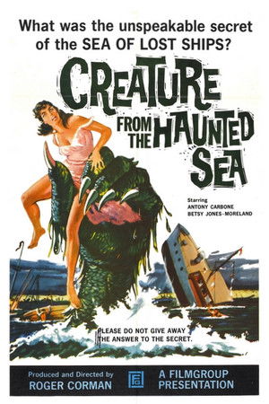 Creature from the Haunted Sea poszter