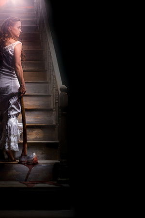 Lizzie Borden fejszét fogott poszter