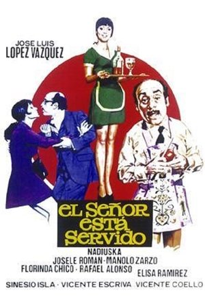 El señor está servido poszter