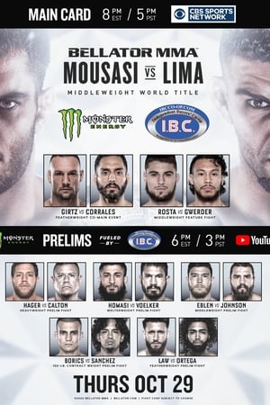 Bellator 250 : Mousasi vs. Lima poszter