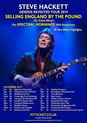 Steve Hackett: Selling England by the Pound & Spectral Mornings, Live at Hammersmith poszter