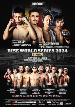 ABEMA presents RISE WORLD SERIES 2024 FINAL poszter