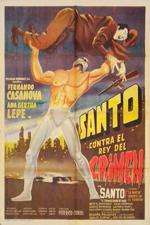 Santo contra el rey del crimen poszter
