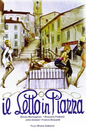 Il letto in piazza poszter
