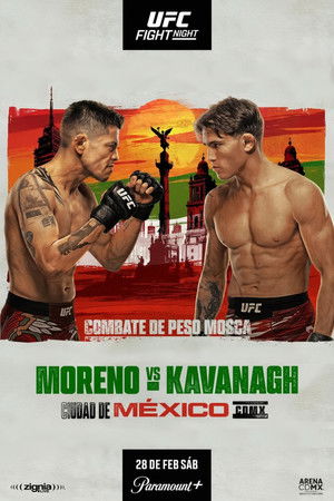 UFC Fight Night 268: Moreno vs. Kavanagh poszter