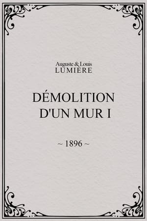 Démolition d'un mur I