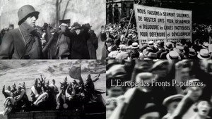 L'Europe des Fronts Populaires háttérkép