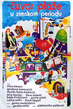 Čuvar plaže u zimskom periodu poszter