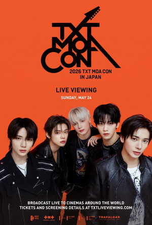 2026 TXT MOA CON in Japan: Live Viewing poszter