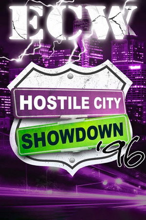 ECW Hostile City Showdown 1996 poszter