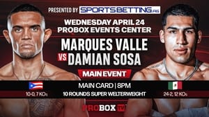 Marques Valle vs. Damian Sosa háttérkép