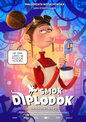 Smok Diplodok poszter