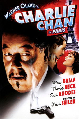 Charlie Chan Párizsban poszter