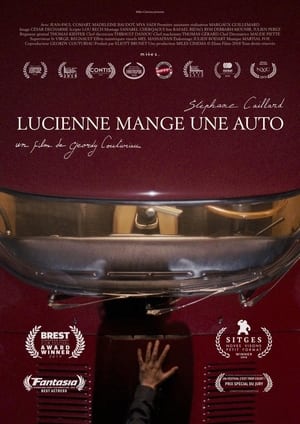 Lucienne mange une auto poszter