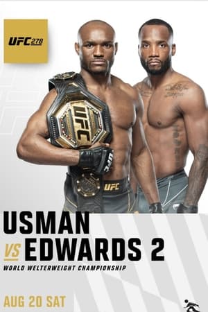 UFC 278: Usman vs. Edwards 2 poszter