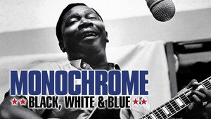 Monochrome: Black, White & Blue kép