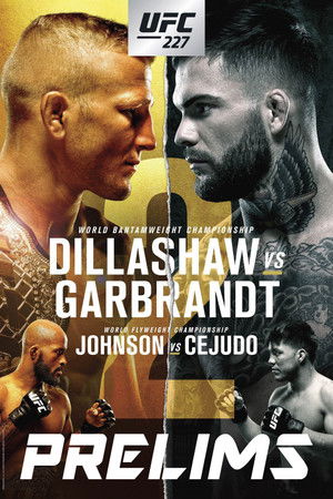 UFC 227: Dillashaw vs. Garbrandt 2 poszter