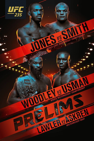 UFC 235: Jones vs. Smith poszter