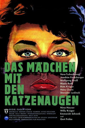 Das Mädchen mit den Katzenaugen poszter