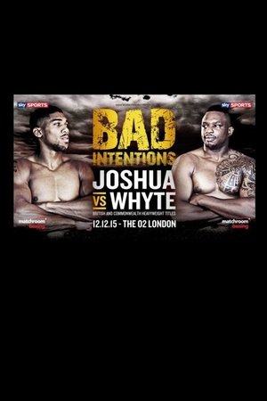 Anthony Joshua vs. Dillian Whyte poszter